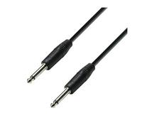 Adam Hall - K3S215PP1000 - Câble HP 2 x 1,5 mm² Jack 6,35 mm mono vers Jack 6,35 mm mono - 10.00 m