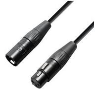 Adam Hall Câble microphone 4 Star MMF 0050 Krystal OCC XLR femelle vers XLR mâle 0,5 m