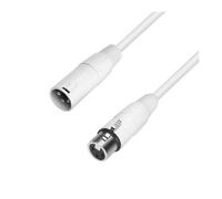 Adam Hall Cables 4 STAR MMF 1000 SNOW - Câble microphone XLR femelle vers XLR mâle 10 m