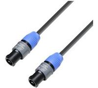 Adam Hall 5 STAR S225 SS 1500 haut-parleur Câble de liaison [1x NL4FX mâle (4 pôles) - 1x NL4FX mâle (4 pôles)] 15 m noir