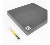 Adam Hall KYOTO FOAM - Inlay pour tiroir de rack 2U 19" découpable, gris