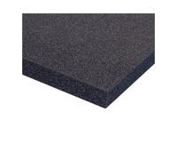 Adam Hall - Mousse Plastazote PE noire (200 cm x 100 cm x 10 mm)