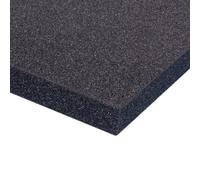 Adam Hall - Mousse Plastazote PE noire auto-adhésive (200 cm x 100 cm x 5 mm)