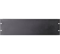 Adam Hall Plaque aveugle 19" 3U 87223 STL Acier Noir