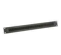Adam Hall Panneau de rack 87221BRUSH 19" en acier 1U avec brosse