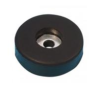 Adam Hall - Pied en caoutchouc avec insert en acier - 38 x 10 mm