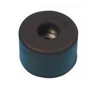 Adam Hall - Pied en caoutchouc avec insert en acier - 38 x 25 mm