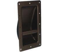 Adam Hall - Poignée - barre en acier encastrable