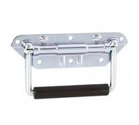 Adam Hall - Poignée de surface à ressort - grand modèle - Zinc - basée sur 34082