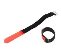 Adam Hall VR2030RED serre-câble bande scratch 300 x 20 mm rouge