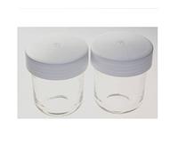 Lot de 2 pots verre + couvercle pour AT320 (113431-5550) Robot ménager (KW697736 KENWOOD)