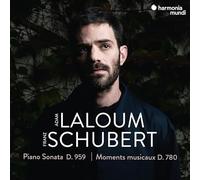 ADAM LALOUM - SCHUBERT PIANO SONATA D. 959 - MOMENTS MUSICA - CD ALBU - F123z