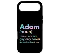 Adam Like A Normal Guy Only Cooler Legend King Prénom Coque pour iPhone Air