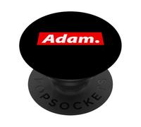 Adam Name Costume personnalisé Adam PopSockets PopGrip Adhésif