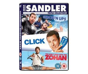 Adam Sandler Box Set: Click/Grown Ups/You Don't Mess With the Zohan [DVD] [2011]