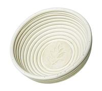 Adam Schmidt Panier à Fermentation Rond en Bois avec Fond en Bois 20 cm