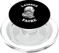 Adam Smith Laissez Faire Un Professeur de Commerce drôle et économiste PopSockets PopGrip pour MagSafe
