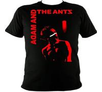 Adam & The Ants Kings t Shirt Fit Casual Graphic Short Sleeve Tops Black S