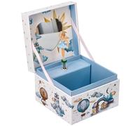 adam toys Boîte à musique pour enfants BOÎTE à BIJOUX "DOUX RÊVES Boîte à bijoux - Boîte à bijoux musicale avec ballerine tournante - Boîte à musique bébé "Pour Elise" mélodie