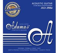 Adamas Cordes Guitare Acoustique Nuova Phosphor Bronze Coated Boule en laiton massif Medium .013-.056 1919NU