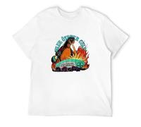ADAMF WRNNUP Men's Blue Oyster Cult T-Shirts White 3XL