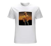 ADAMF WRNNUP Men's California Sunrise Dirt on My Boots Jon Pardi T-Shirts White XXL