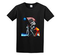 ADAMF WRNNUP Men's Canned Heat Future Blues T-Shirts Black M