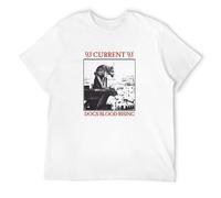ADAMF WRNNUP Men's Current 93 Shirt - Dogs Blood Rising, Current 93, David Tibet, Current 93 T-Shirts White M