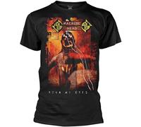 ADAMF WRNNUP Men's Machine Head Burn My Eyes Black - T-Shirts Black M