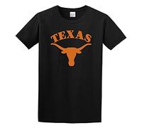 ADAMF WRNNUP Men's NCKG Texas Longhornssi T Shirt T-Shirts Black 3XL