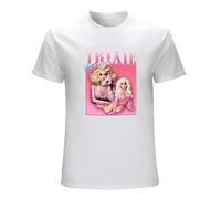 ADAMF WRNNUP Men's T-Rixie M-Attel Vintage Retro Design 11 - Crewneck T-Shirts White XL