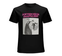 ADAMF WRNNUP Roky Erickson and The Aliens Men's Casual Shirt Black M