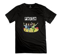 AdamimyClay® Crystal Men's Phish Unique Design T-Shirt [Medium]