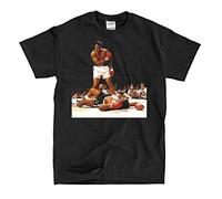 AdamimyClay® Muhammad Ali Black T-shirt Ready to Ship! High-Quality! [Small]