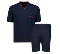 ADAMO Ensemble de Pyjacourt Bleu foncé by Jusqu'au 10XL, Taille:4XL