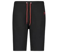 ADAMO Pantalon de jogging court Ottoman Rippe série Marcel pour homme Tailles XXL - 10XL, Noir , 10XL grande taille