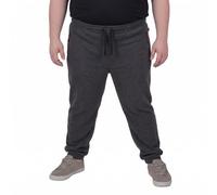 ADAMO Pantalon de jogging long avec poignets et fermeture éclair, série SYMI pour hommes jusqu'à grande taille 14XL, Anthracite, 8XL