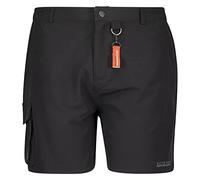 ADAMO Short d'extérieur pour homme en grandes tailles 2XL à 12XL, Noir , 7XL grande taille
