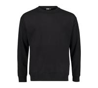 ADAMO Sweat-shirt à col rond série KOS grandes tailles 2XL-14XL Homme, Noir , 6XL