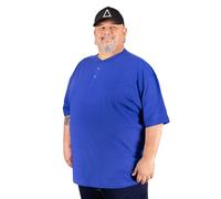 ADAMO T-shirt à col rond pour homme, grande taille, bleu roi, série Silas Regular Fit jusqu'à 10XL, bleu roi, 7XL