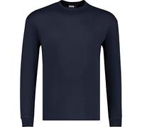 ADAMO T-shirt basique à manches longues pour homme jusqu'à grande taille 12XL - Bleu - 8XL