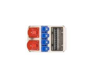 ADAMÓW Distributeur de chantier 32A/5P 16A/5P 4x2P+Z 9036653W