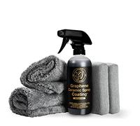 Adam's Advanced Graphene Ceramic Spray Kit - 18 mois et plus de revêtement en céramique d'oxyde de graphène pour voitures, bateaux, camping-cars et motos - Ajoute une brillance, une profondeur, une