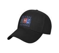 Adams Canadian Rock Singer Bryan Casquette de Baseball à visière courbée - Chapeau Unisexe Ajustable en uni - Accessoire Mode décontracté pour Sport, Voyage, Plein air - Cadeau Fan