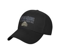 Adams Canadian Rock Singer Bryan Casquette de Baseball à visière courbée - Chapeau Unisexe Ajustable en uni - Accessoire Mode décontracté pour Sport, Voyage, Plein air - Cadeau Fan