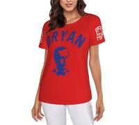 Adams Canadian Rock Singer Bryan T-Shirt Femme - Haut décontracté léger à Manches Courtes et col Ras du Cou - Tee-Shirt Mode Musique Rock - Vêtement Fans Concert et Cadeau XX-Large