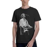 Adams Canadian Rock Singer Bryan T-Shirt Homme Coton Classique - T-Shirt Musique Rock Légende - Haut Décontracté à Manches Courtes et Col Rond - Vêtements de Fans de Concert et Cadeau 4X-Large