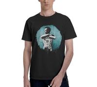Adams Canadian Rock Singer Bryan T-Shirt Homme Coton Classique - T-Shirt Musique Rock Légende - Haut Décontracté à Manches Courtes et Col Rond - Vêtements de Fans de Concert et Cadeau Medium