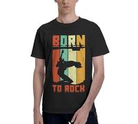 Adams Canadian Rock Singer Bryan T-Shirt Homme Coton Classique - T-Shirt Musique Rock Légende - Haut Décontracté à Manches Courtes et Col Rond - Vêtements de Fans de Concert et Cadeau Medium