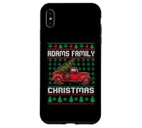 Adams Family Ugly Christmas Sweater Red Truck Funny Xmas Coque pour iPhone XS Max